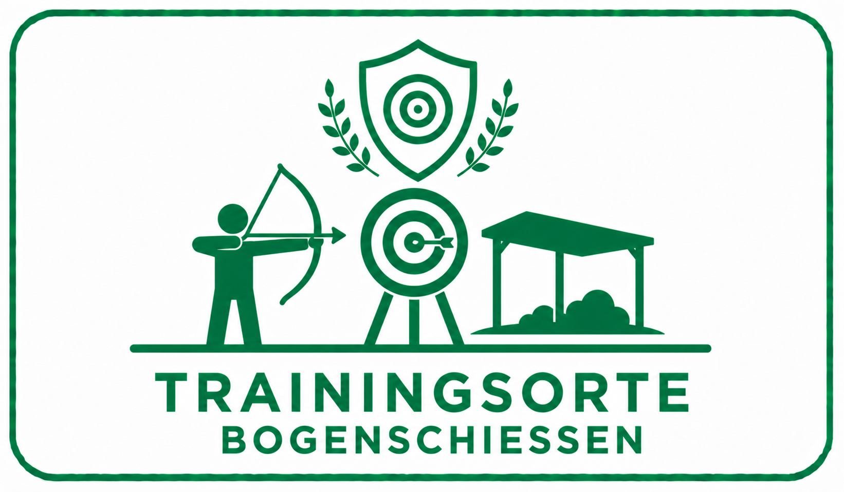 Trainingsorte der Bogenschützen